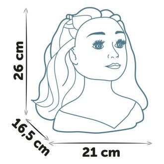 Smoby My Beauty Česací hlava Blond