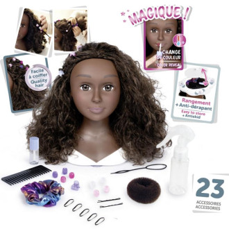 Smoby My Beauty Česací hlava Afro