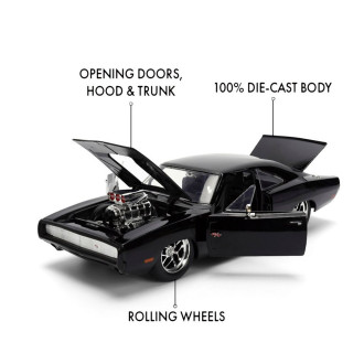 Rychle a zběsile auto 1970 Dodge Charger 1:24