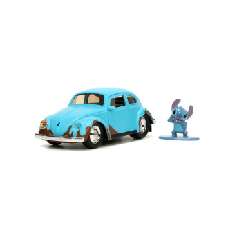 Lilo & Stitch auto 1959 VW Beetle 1:32 a figurka Stitch