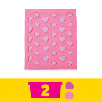 Hasbro Play-Doh Barbie vlasy a srdce
