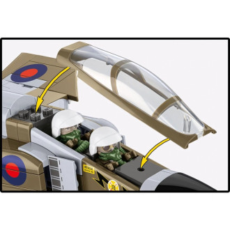 Cobi 5908 Armed Forces F-4M Phantom II, 1:48, 728 kostek