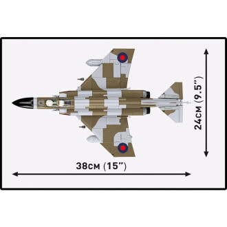 Cobi 5908 Armed Forces F-4M Phantom II, 1:48, 728 kostek