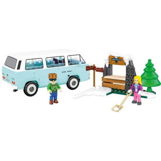 Cobi 24639 Volkswagen T3 zimní dobrodružství, 1:35, 189 kostek