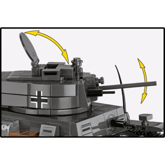 Cobi 2666 II WW Panzer 38(t)/ČKD LT vz. 38, 1:28, 690 kostek