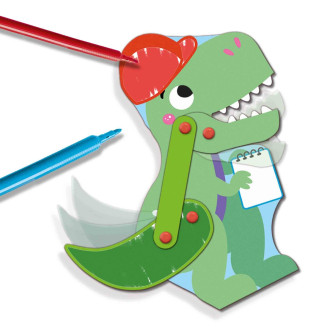 SES Dětské tvoření, dinosauři v pohybu