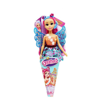 FUNVILLE Dreameez víla, panenka v kornoutu, modrá, 29cm