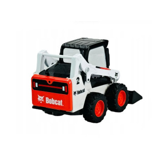 Bburago Haulers construction, Kamion M-B Actros Gigaspace s Bobcat nakladačem, 1:43