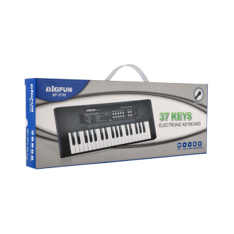 Klávesy Bigfun BF-3738, pianko pro děti, 37 kláves, mikrofon, 40cm