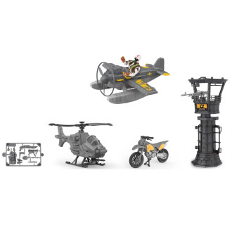Wiky Vojenský set s letadlem 21cm