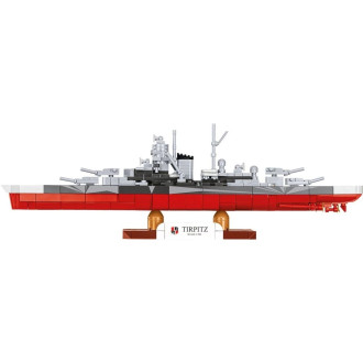Cobi 4853 II WW Battleship Tirpitz, 1:700, 593 kostek