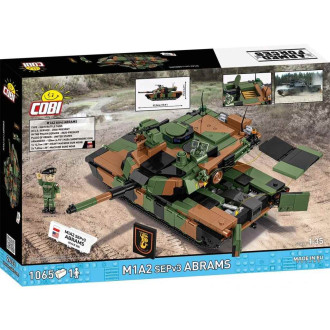 Cobi 2633 Armed Forces Abrams M1A2 SEPv3, 1:35, 1065 kostek