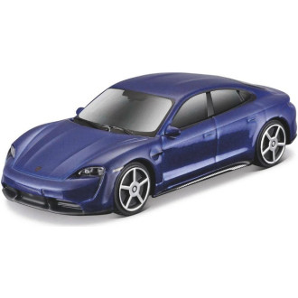 Porsche Taycan 2018, Street Fire Collezione Bburago, blue 1:43