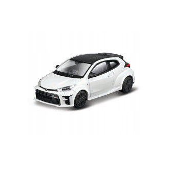 Toyota GR Yaris, Street Fire Collezione Bburago, bílá 1:43