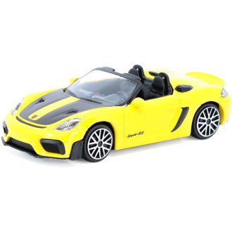Porsche 718 Spyder RS 2024, Street Fire Collezione Bburago, žluté 1:43