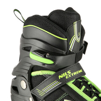 Kolečkové brusle NILS Extreme NA19088 zelené vel.M (35-38)