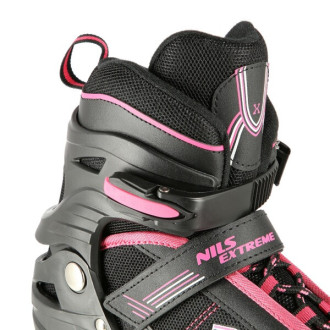 Kolečkové brusle NILS Extreme NA19088 růžové vel.M (35-38)