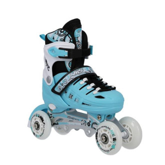 Nils Extreme NH10905 Kolečkové brusle 4v1 Mintové vel.L (39-42)
