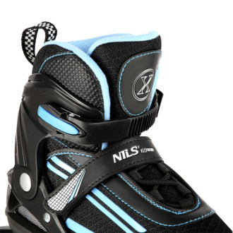 Kolečkové brusle NILS Extreme NJ19803 modré vel.M (35-38)