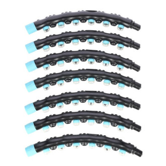 Masážní hula hoop obruč HMS HHP006, průměr 98 cm