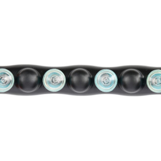 Masážní hula hoop obruč HMS HHP006, průměr 98 cm