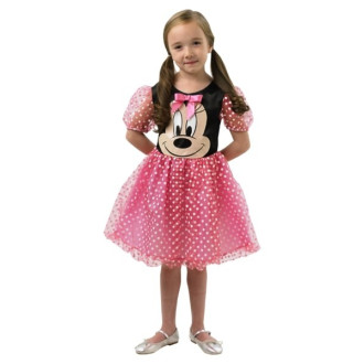Dětský kostým Disney Minnie růžová, vel.M