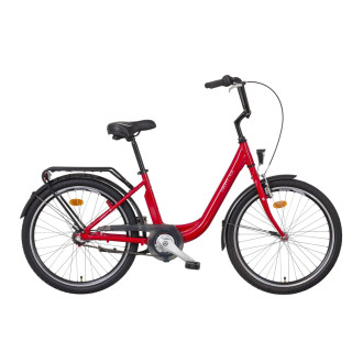 Městské kolo LIBERTY Rue 1spd 24" 2026 červené