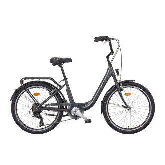 Městské kolo LIBERTY Rue 6spd 24" 2026 antracitové