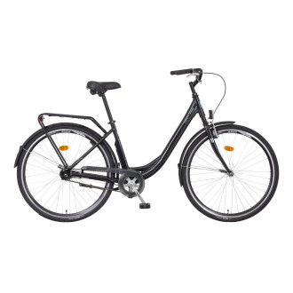 Jízdní kolo Liberty Strada 1spd. 28" 2026 (pevná vidlice) černo-modré