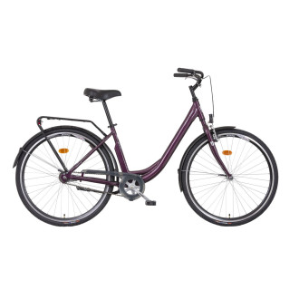 Jízdní kolo Liberty Strada 7spd. Nexus 28" 2026 (odpružená vidlice) fialové