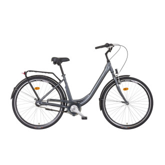 Jízdní kolo Liberty Strada 7spd. Nexus 28" 2026 (odpružená vidlice) antracitovo-šedé