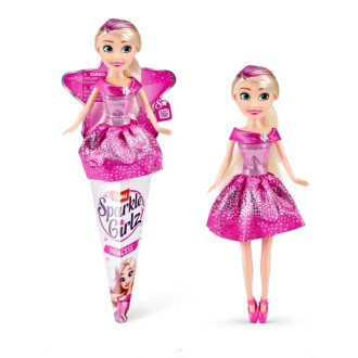 Zuru Sparkle Girlz, Princezna s růžovými šaty kornoutu