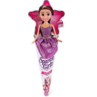 Zuru Sparkle Girlz, Princezna s fialovými šaty kornoutu
