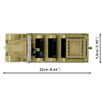 Cobi 3143 II WW Sd. Kfz. 8 táhnoucí 8,8 cm Flak 36, 1:35, 975 k, 2 f