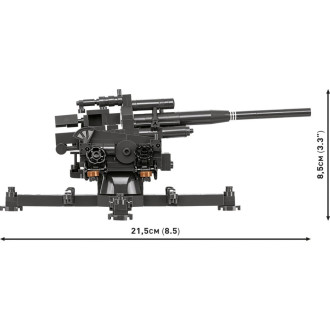 Cobi 3142 II WW 10,5 cm Flak 39, 1:35, 339 k, 2 f