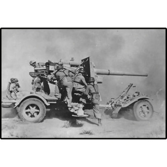 Cobi 3140 II WW 8,8 cm Flak 18 s lafetou, 1:35, 360 k, 2 f