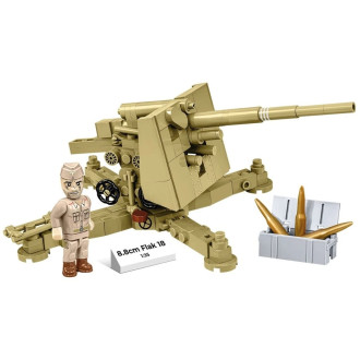 Cobi 3141 II WW 8,8 cm Flak 18, 1:35, 232 k, 1 f