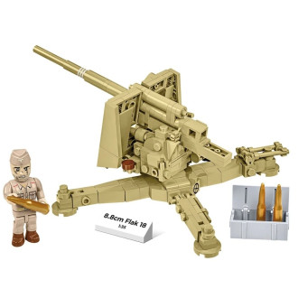Cobi 3141 II WW 8,8 cm Flak 18, 1:35, 232 k, 1 f