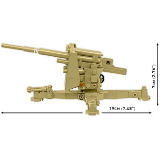 Cobi 3141 II WW 8,8 cm Flak 18, 1:35, 232 k, 1 f