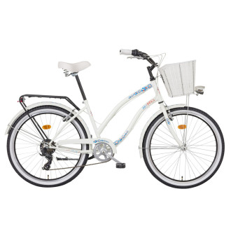 Jízdní kolo Liberty SK Folk 6spd 26" 2026 bílé