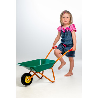 Dětské plechové kolečko 78 cm Yupee, zelené