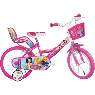 Dino Bikes Dětské kolo Princezny 16"