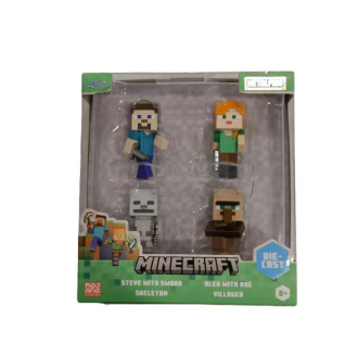 Minecraft figurky 2,5´´ sada 4 ks