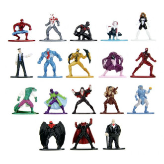 Marvel Spiderman Kovové sběratelské nanofigurky 18 ks, wave 9