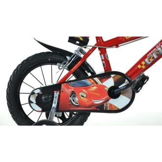 Dino Bikes Dětské kolo Auta Cars červené 14"