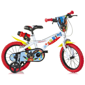 Dino Bikes Dětské kolo Králíček Bing 14" bílé
