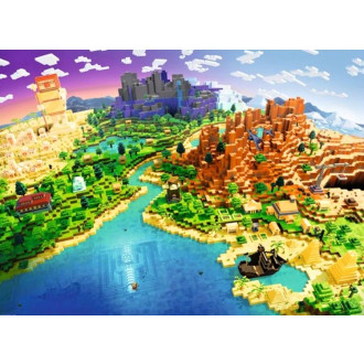 Ravensburger Puzzle Minecraft 500 dílků