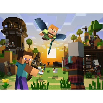 Ravensburger Puzzle Minecraft 150 XL dílků