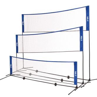 Nils NT7111 3v1 Skládací síť pro Badminton, Tenis, Volejbal