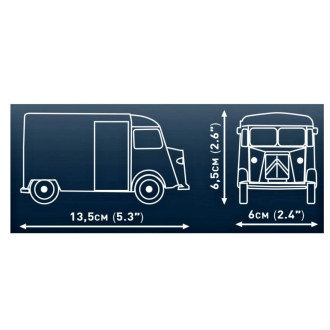 Cobi 24631 Citroën Type H - 1:35, 184 kostek